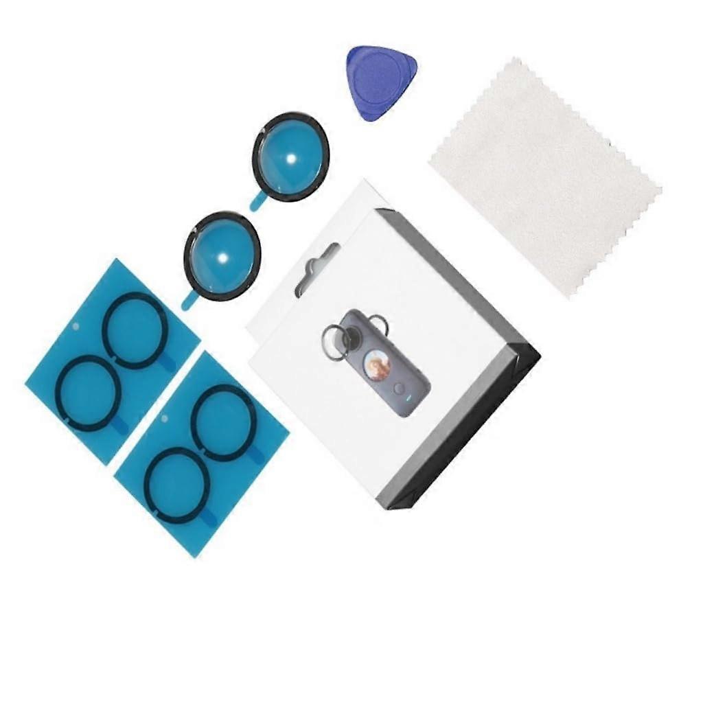 Impact Resistant Lens Covers For X4/3/2 Camera Lens, Weather Protections, 2Piece Protector Set