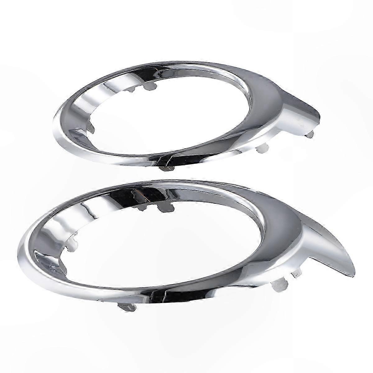 Fog Light Frame Compatible with B9 Partner Tepee 1608323880 1608953680 Left and Right Set