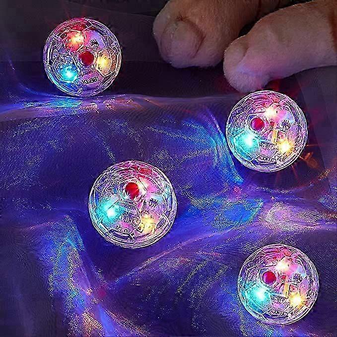 Ghost Hunting Ball Activated Toy Interactive Pet Glowing transparent plastic