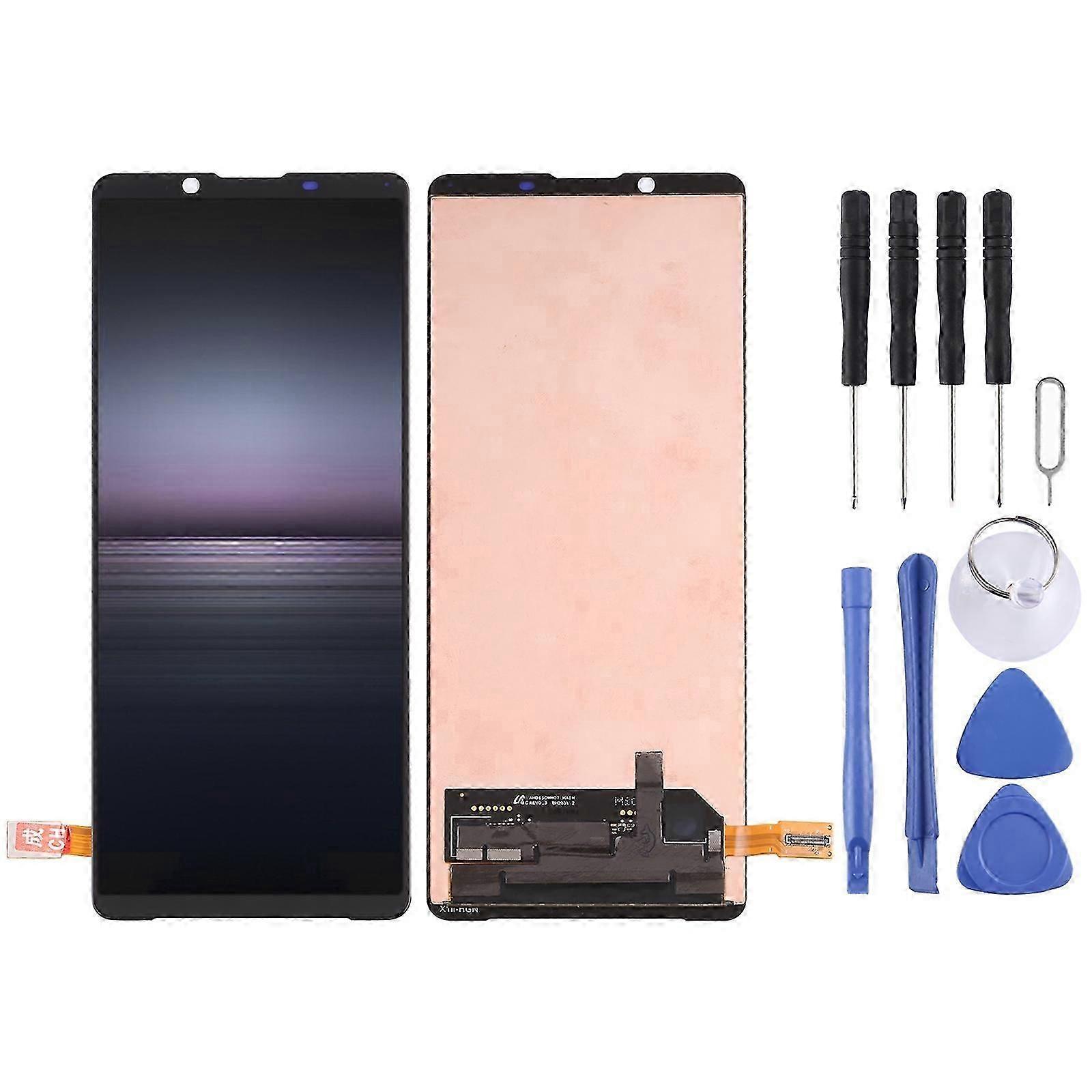 COMPATIBLE OLED LCD Screen For Sony Xperia 1 II with Digitizer Full Assembly