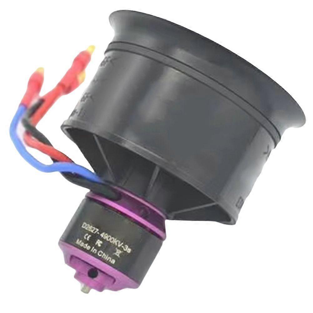 50mm EDF with 11   Ducted Fan 3S 2627-4900KV Suit for RC Jet Airplane 50mm