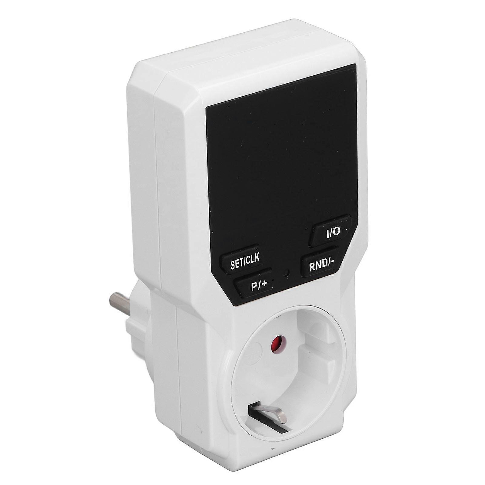 Digital Timer Plug 16A 3680W Energy Saving with HD Display