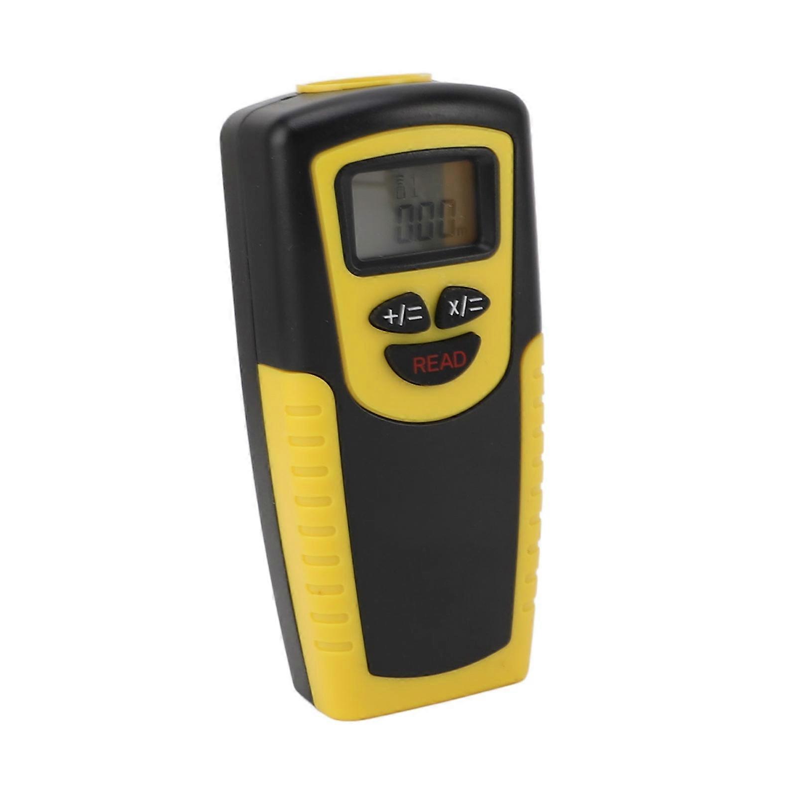 Handheld Ultrasonic Distance Meter 0.01m Resolution 18m Range