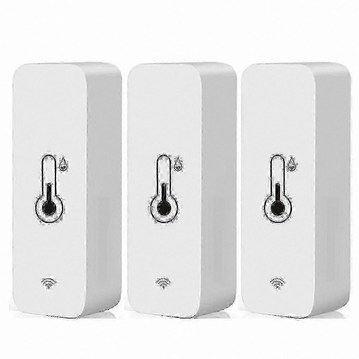 3x WiFi Temperature Humidity Sensor Indoor Thermometer Hygrometer