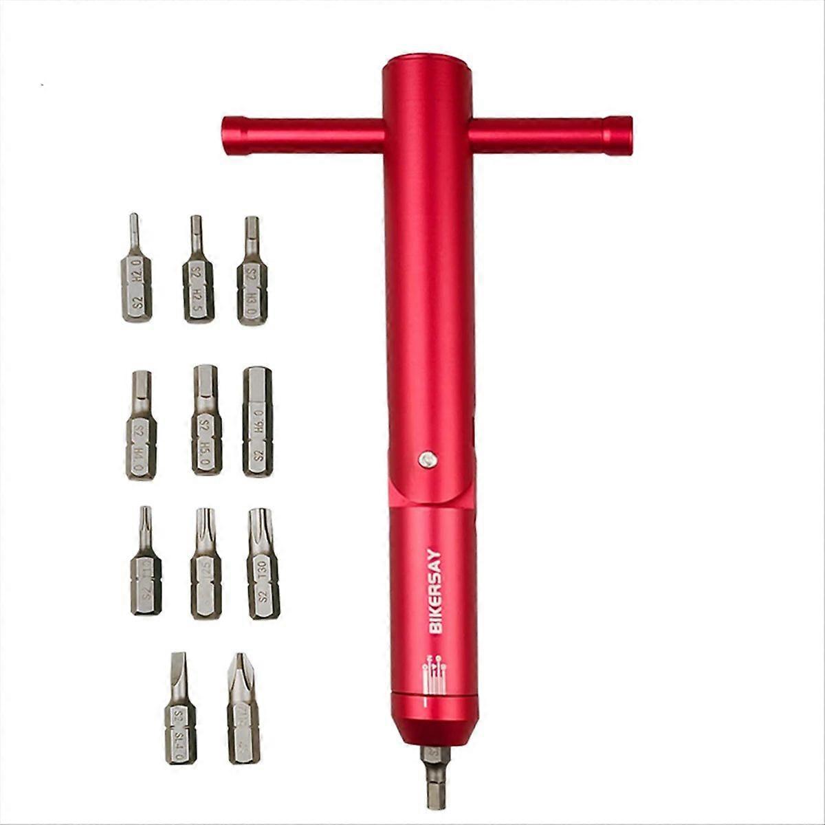 BIKERSAY Bicycle Repair Maintenance Spanner Hand Tools Kit-Red