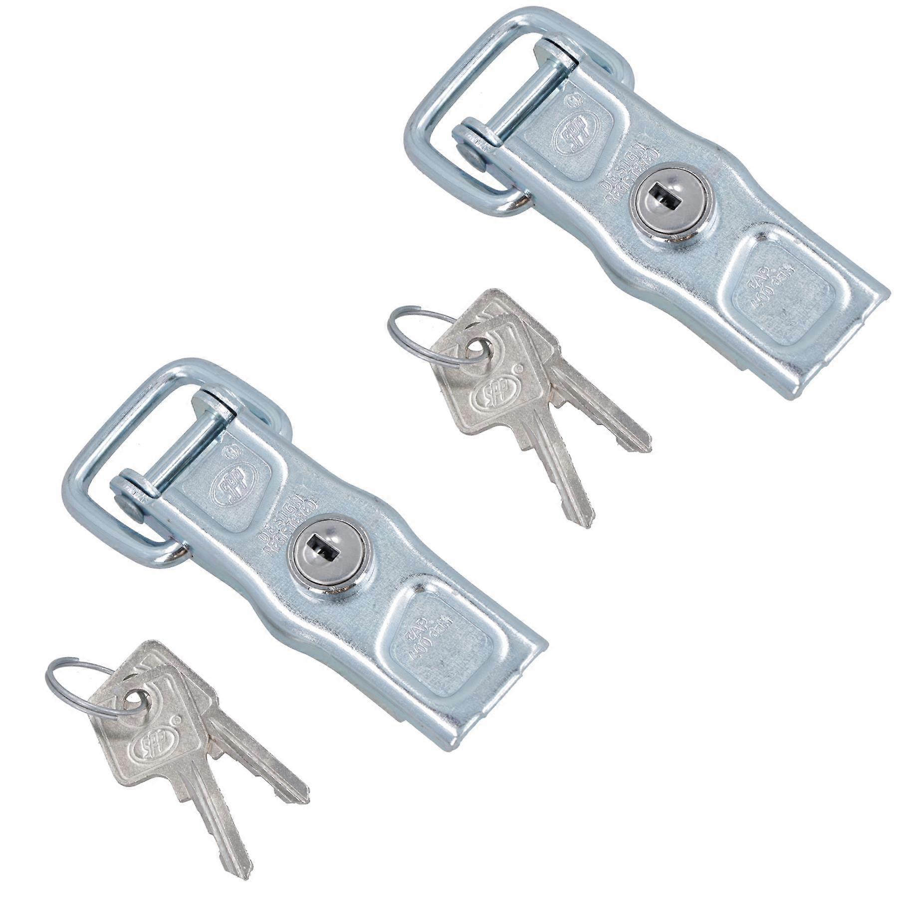 Over Centre Catch Toggle Clamp Large 10cm Lockable High Capacity 2 PACK