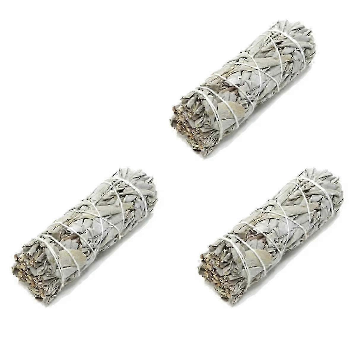 Incense White Sage Bundle Smudge Sticks Home Purification Spiritual Incense SticksMeditation Portable Energy Cleansing