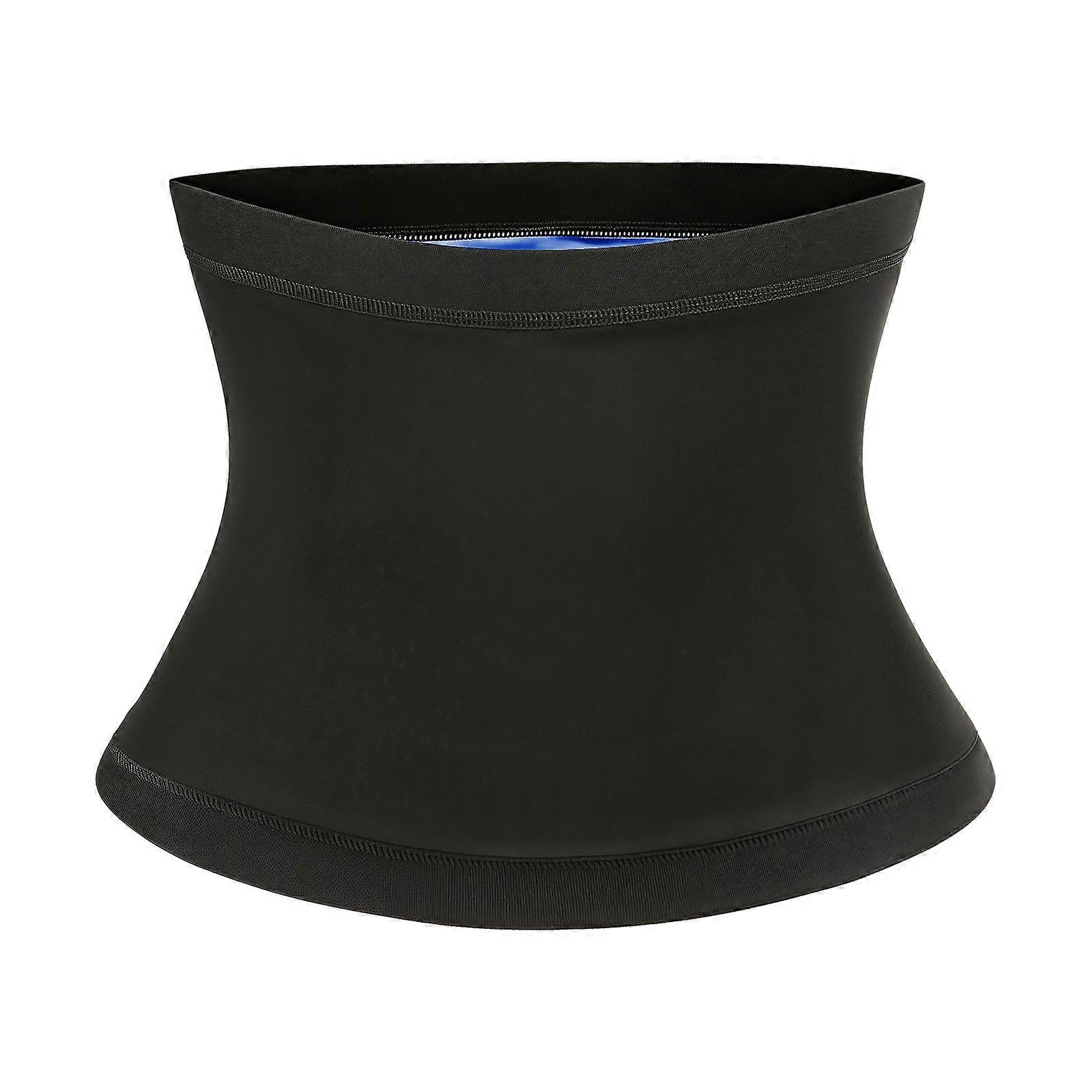 זיעה מעצב מותניים גוזם כחול מותניים מאמן קל לשימוש נושם סאונה הרזיה חגורת מותניים Cincher לגברים אישה 4XL5XL