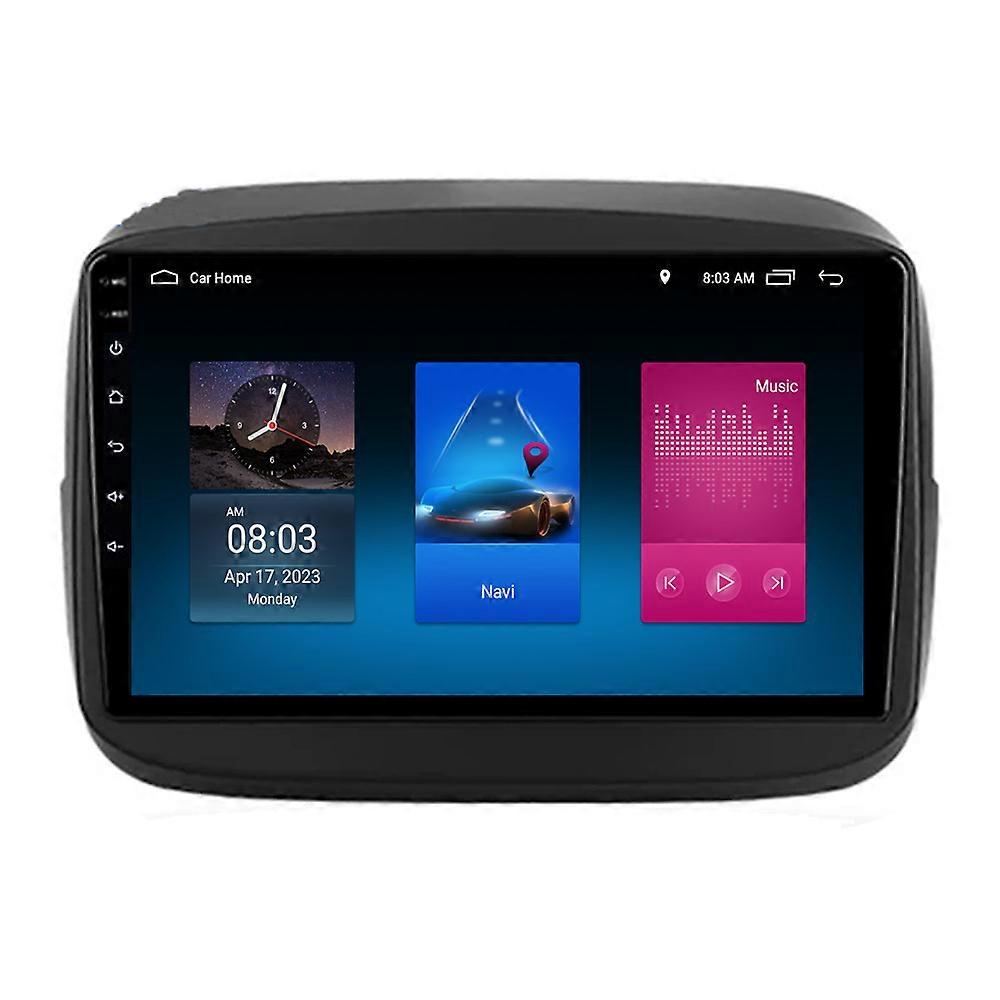 RoverOne Car Stereo Radio Bluetooth CarPlay Android Auto GPS Sat Nav Touch Screen for Fiat Mobi 2016 - 2022