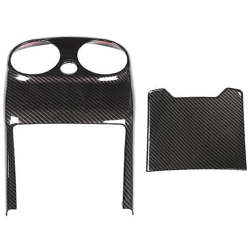 2Pcs ABS Carbon for W205 C Class C-Class 2015-2018