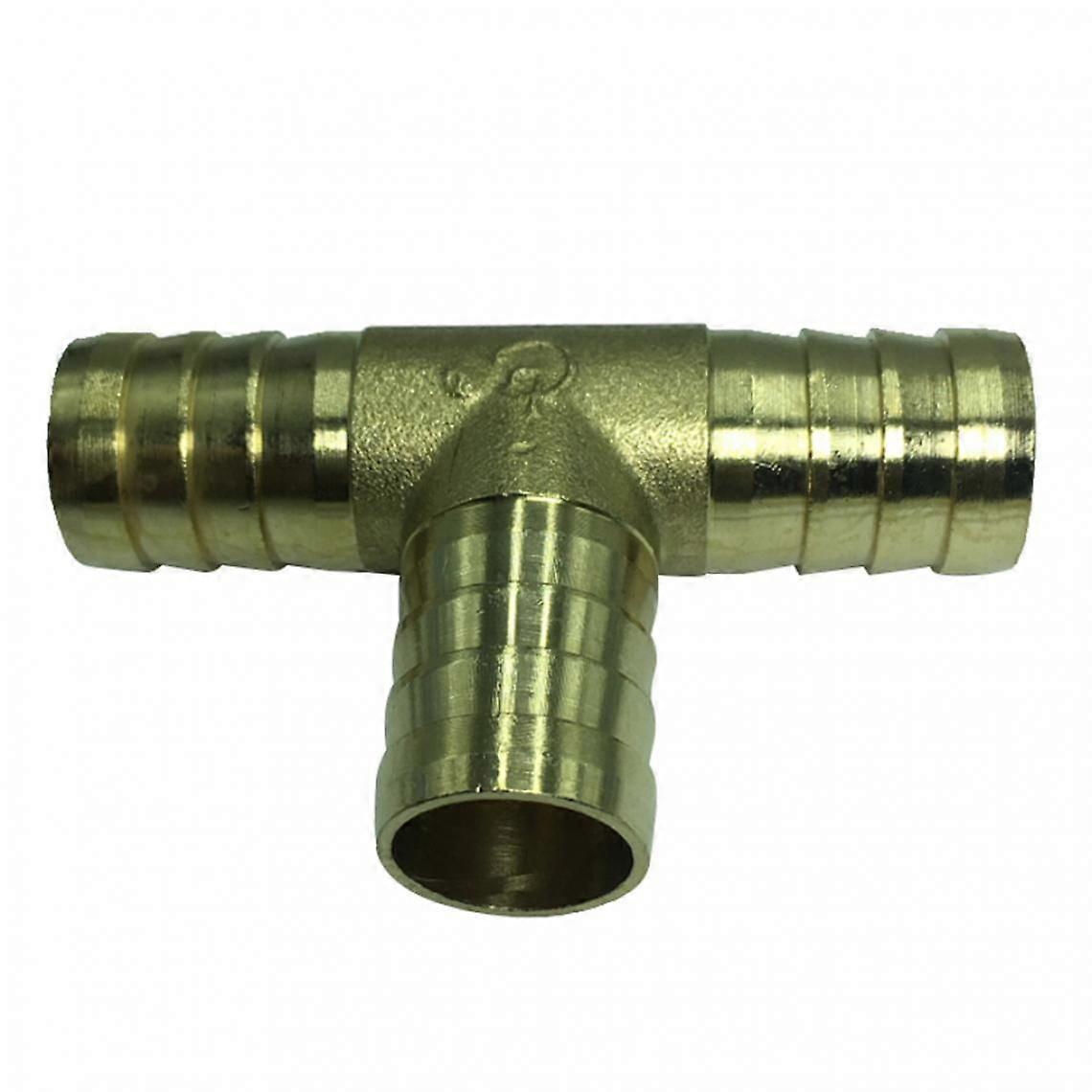 Brass T Shape Equal Tee Connectors 12mm Adapters