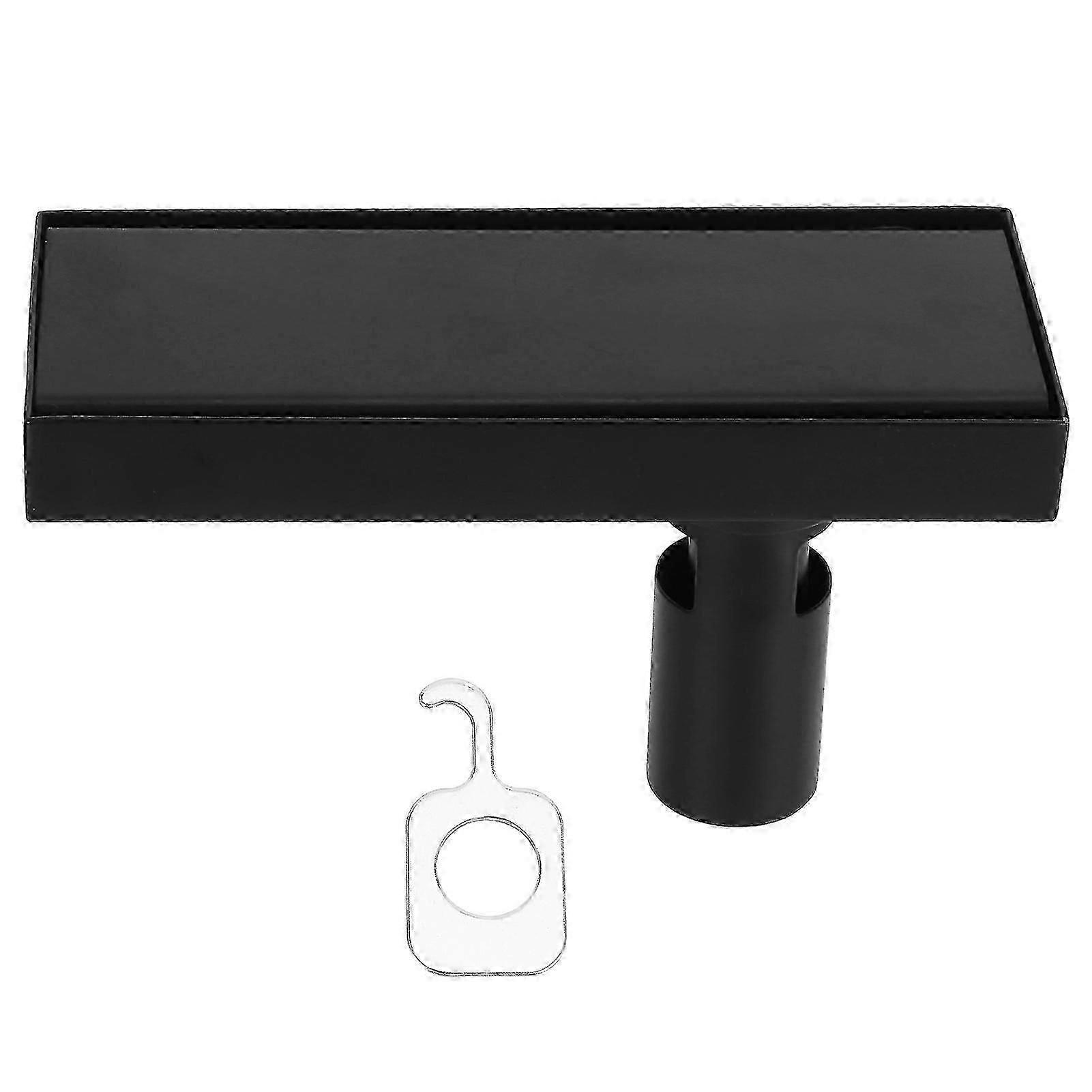 20cm Concealed Floor Strainer Linear Shower Floor Drain with Tile Insert Removable Cover