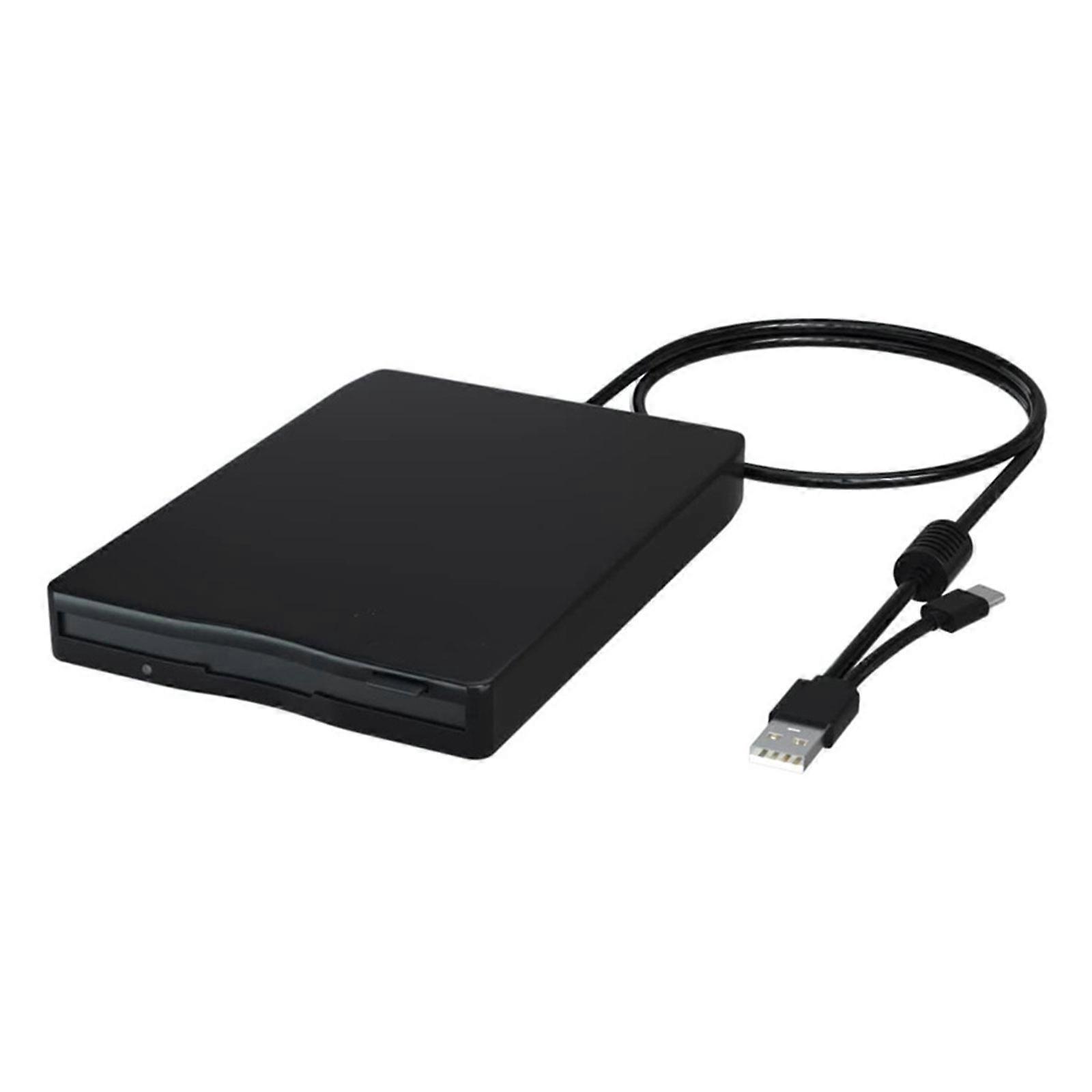 Widely Compatible External Floppy Drive Supporting USB and USB C Interfaces for Old Archives Multicolor