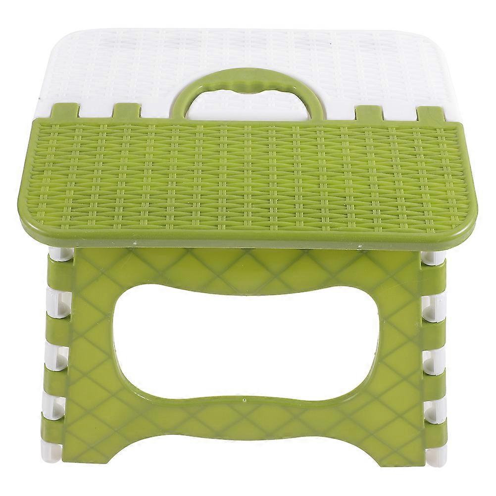 Portable Folding Stool for Camping Durable Plastic Lightweight Stool