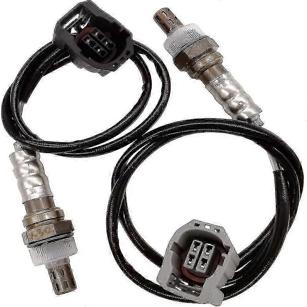 2pcs O2 Oxygen Sensor for Mazda 5 2.3L 2006-2007 Mazda 3 2.0L 2.3L 2004 2005 Upstream Downstream 4 Wires 234-4396 234-4390