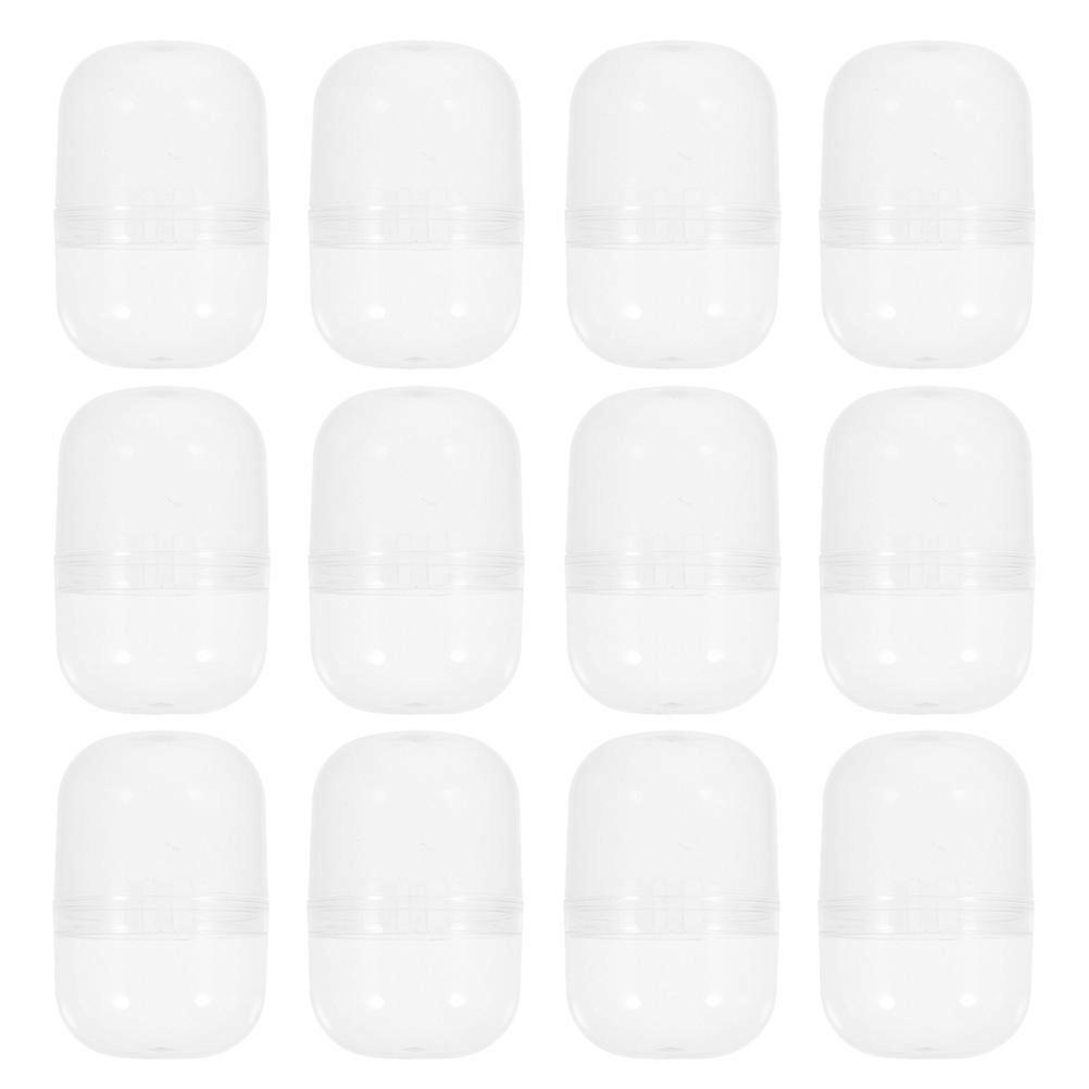 Transparent Gumball Machine for Storage with 40Pcs Clear Plastic Fillable Balls