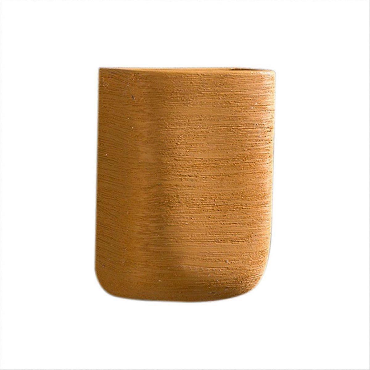 Geometric Shape Wall-Mounted Ceramic Flower Pots Balcony, C