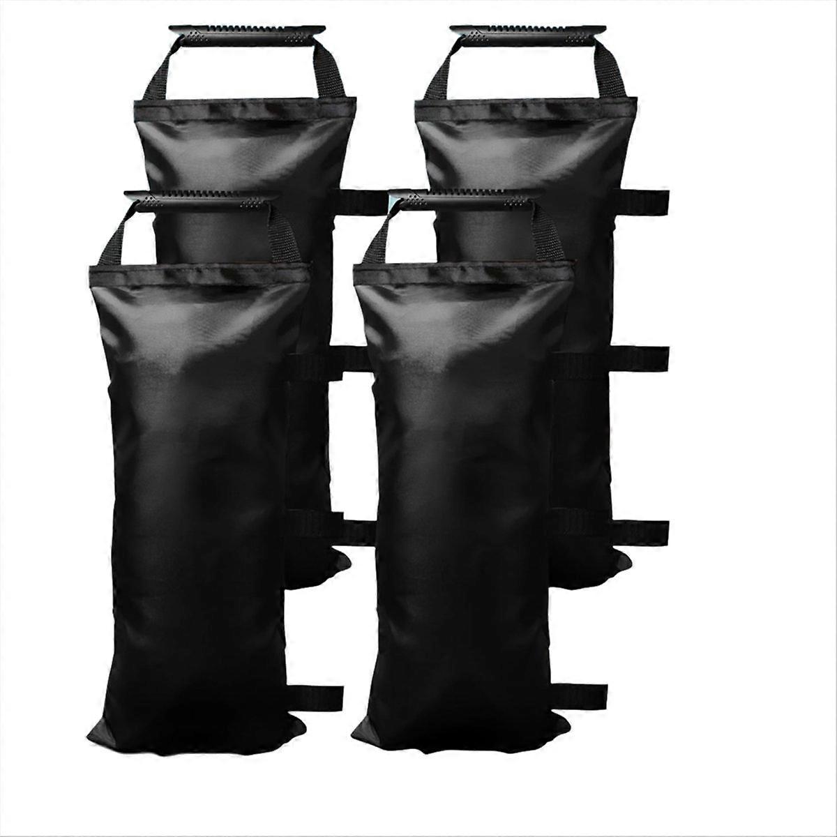 Sandsäcke für Baldachingewichte (ohne Sand)Sandsäcke 4er-Pack Schwarz