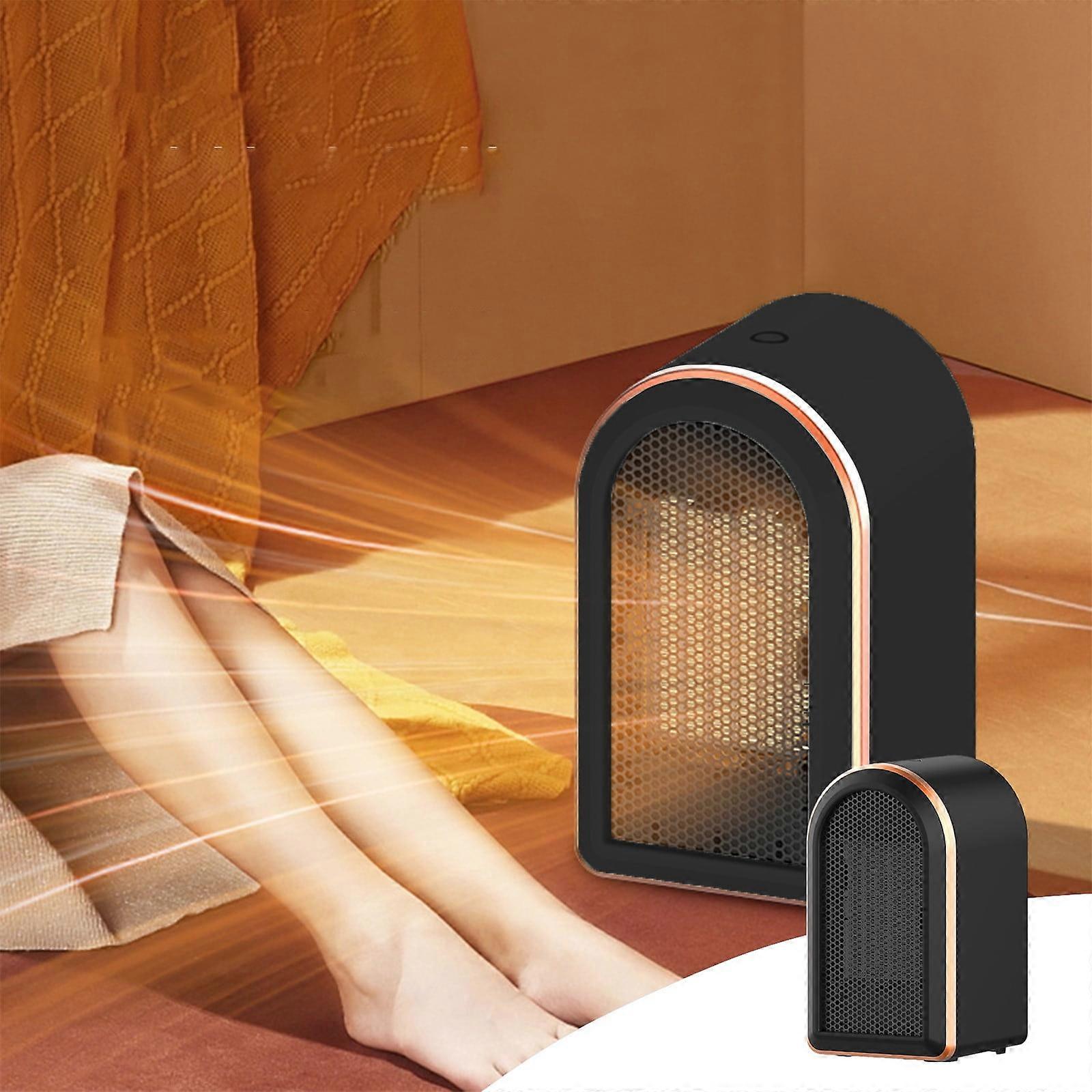 LOOPSUN Valentine's Clearance 2024! 1200W Ceramic Space Heater, Portable Indoor Heater with Thermostat, Fast Heating & Fan Modes, Compatible with