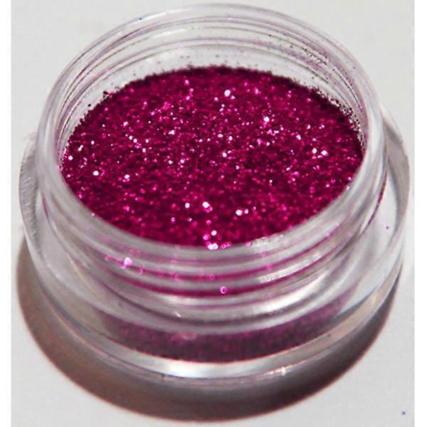 1pc Fine-grained glitter Dark pink