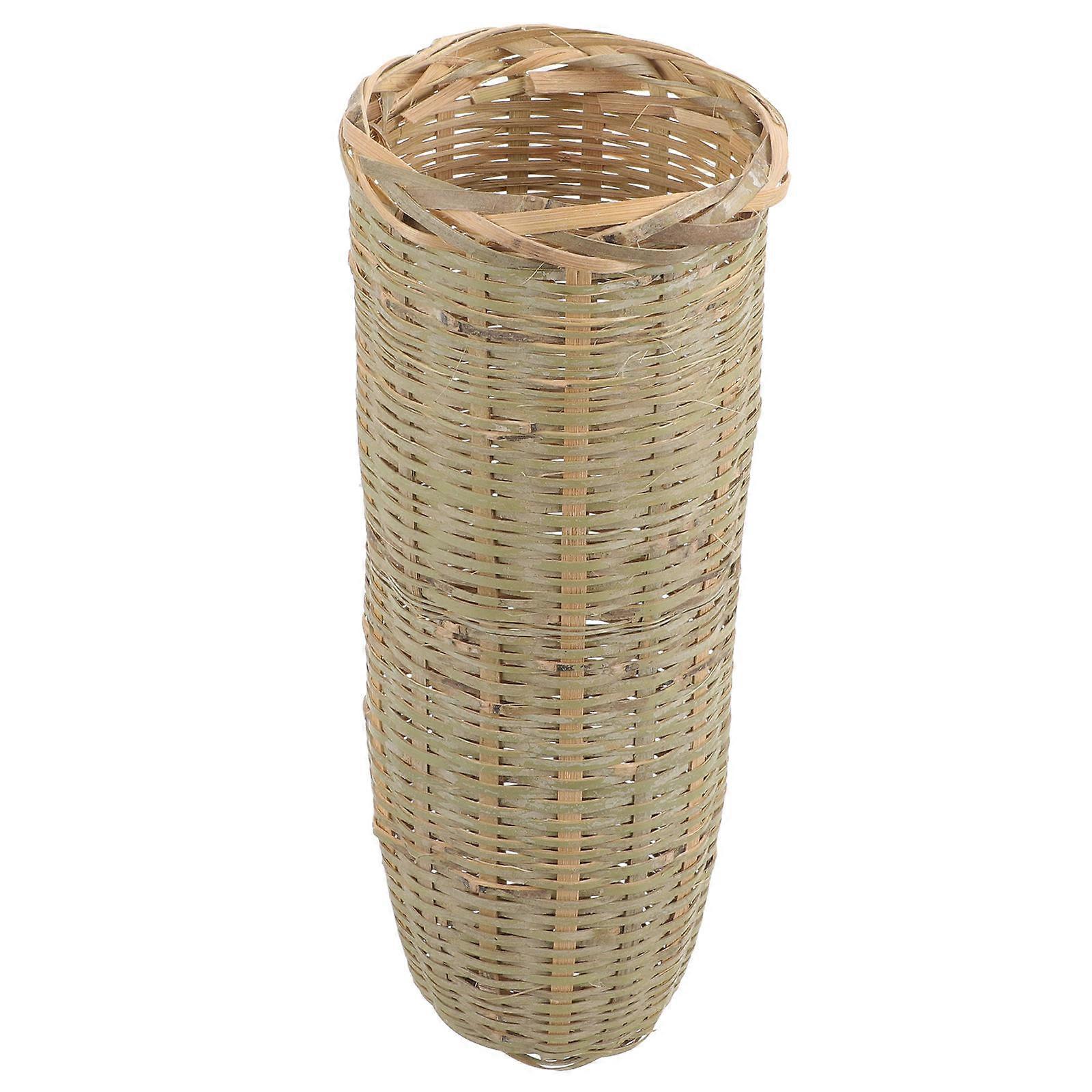 Handmade Bamboo Woven Wine Filter Basket Kitchen Wine Filtering Tool 2pcs