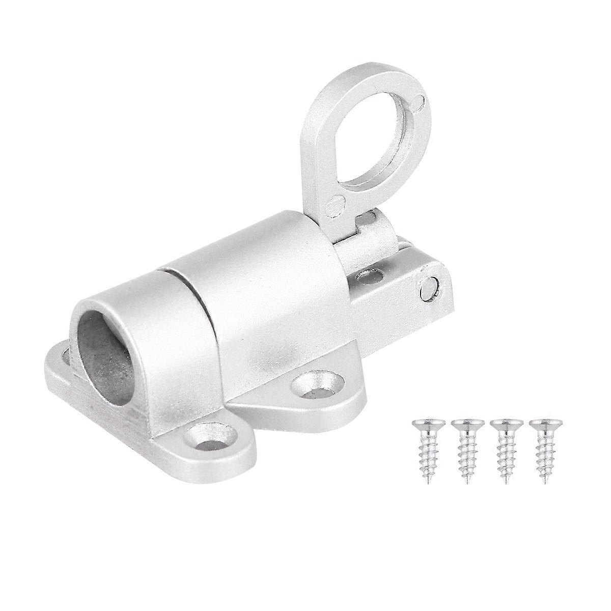 Aluminum Alloy Pull Ring Spring Bounce Door Bolt for Gate Security Latch Lock