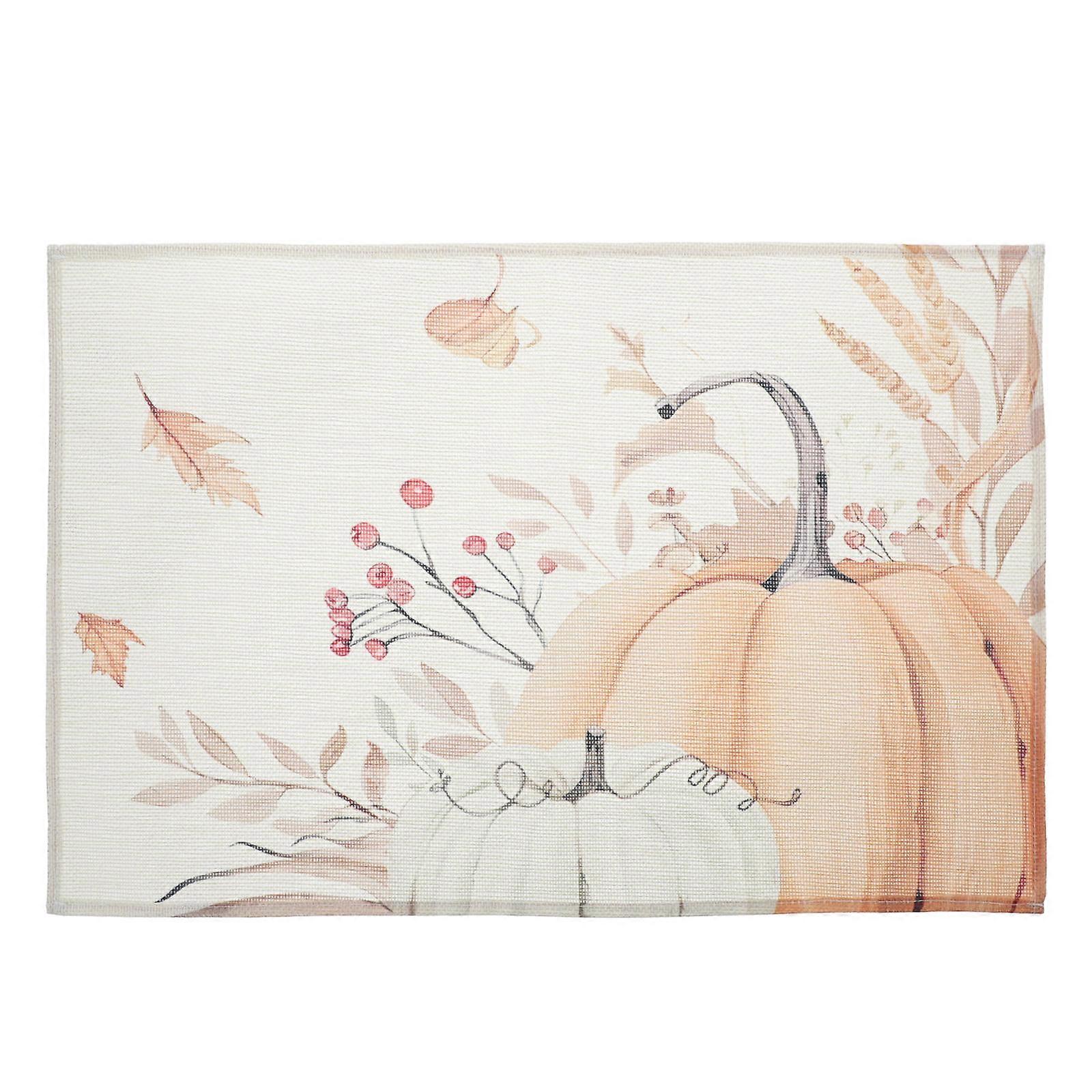 Autumn Fall Table Mat Linen Placemat for Dining Table