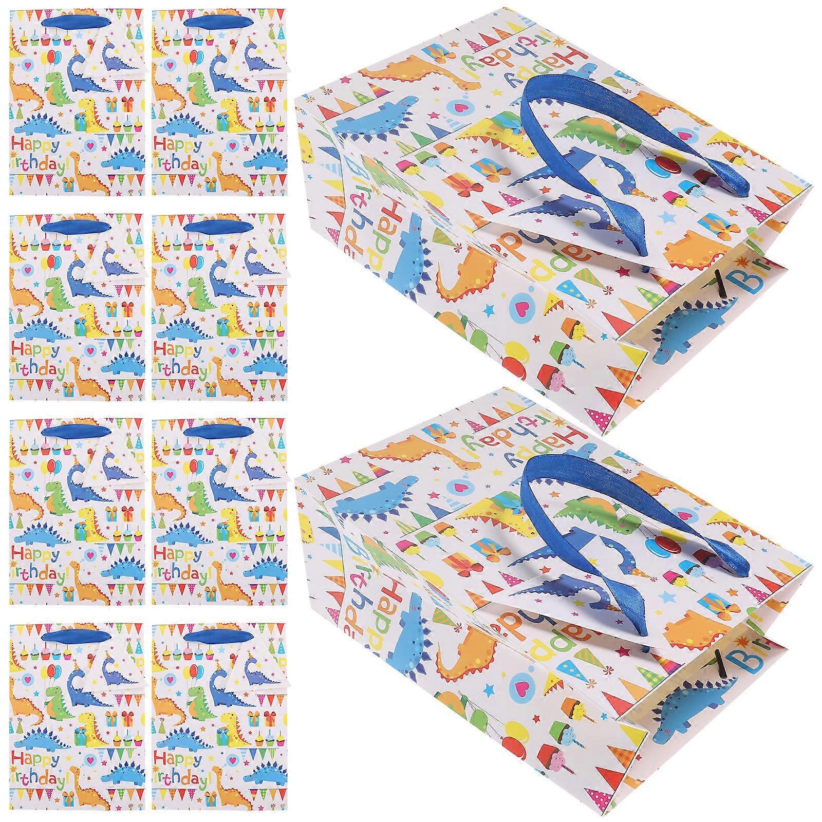 Gift Bag Paper Cartoon Printed for Storage 30Pcs Empty Gift Containers