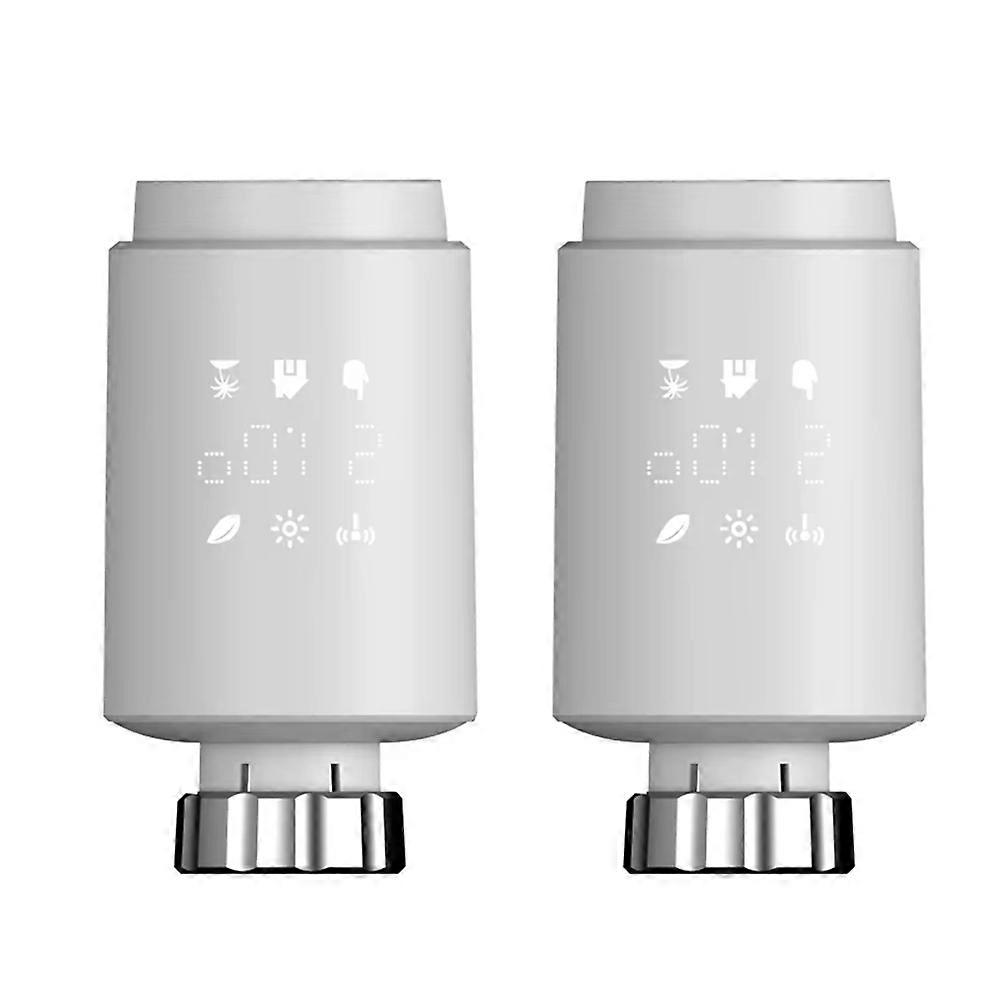 Tuya ZigBee Thermostatic Radiator Valve Smart TRV Thermostat Radiator Programmable Temperature Controller