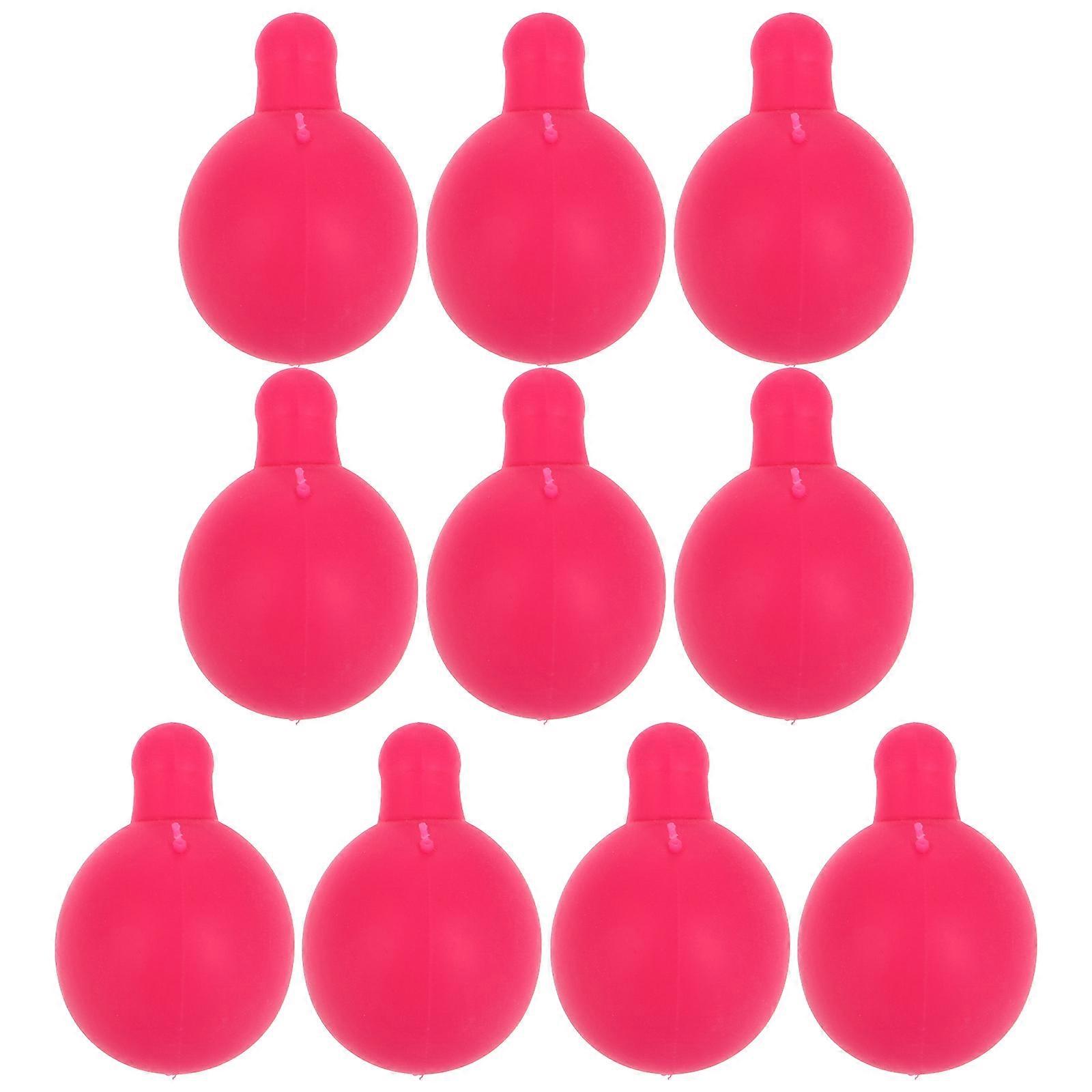 Rosy Blow Bubble Core Squeeze Ball Insert for Toys 10Pcs Durable PVC Material