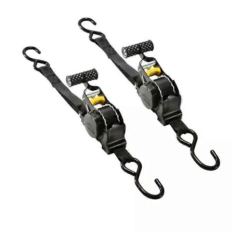 Automatic Cargo Contraction Tensioner Binding Strap Luggage Rope Motorcycle Strap Fixing Tightening Strap Cord with Hooks