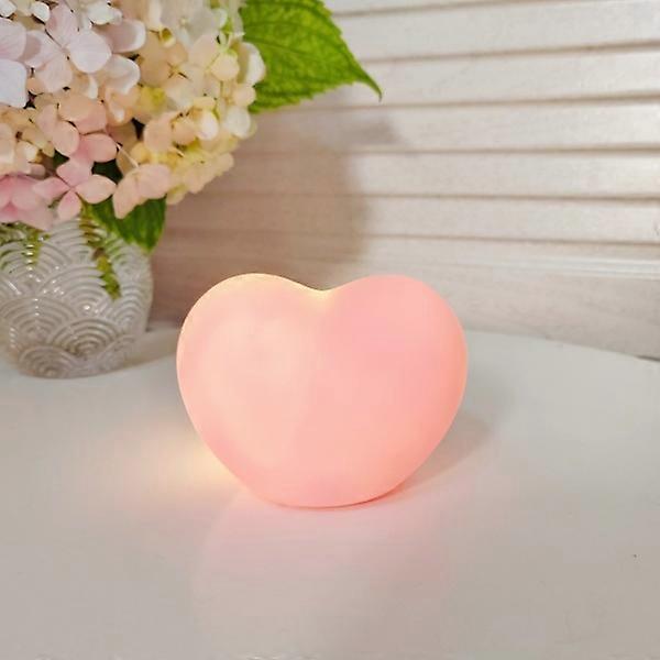 Night Light Bedroom Bedside Lamp Night Light Pink Heart