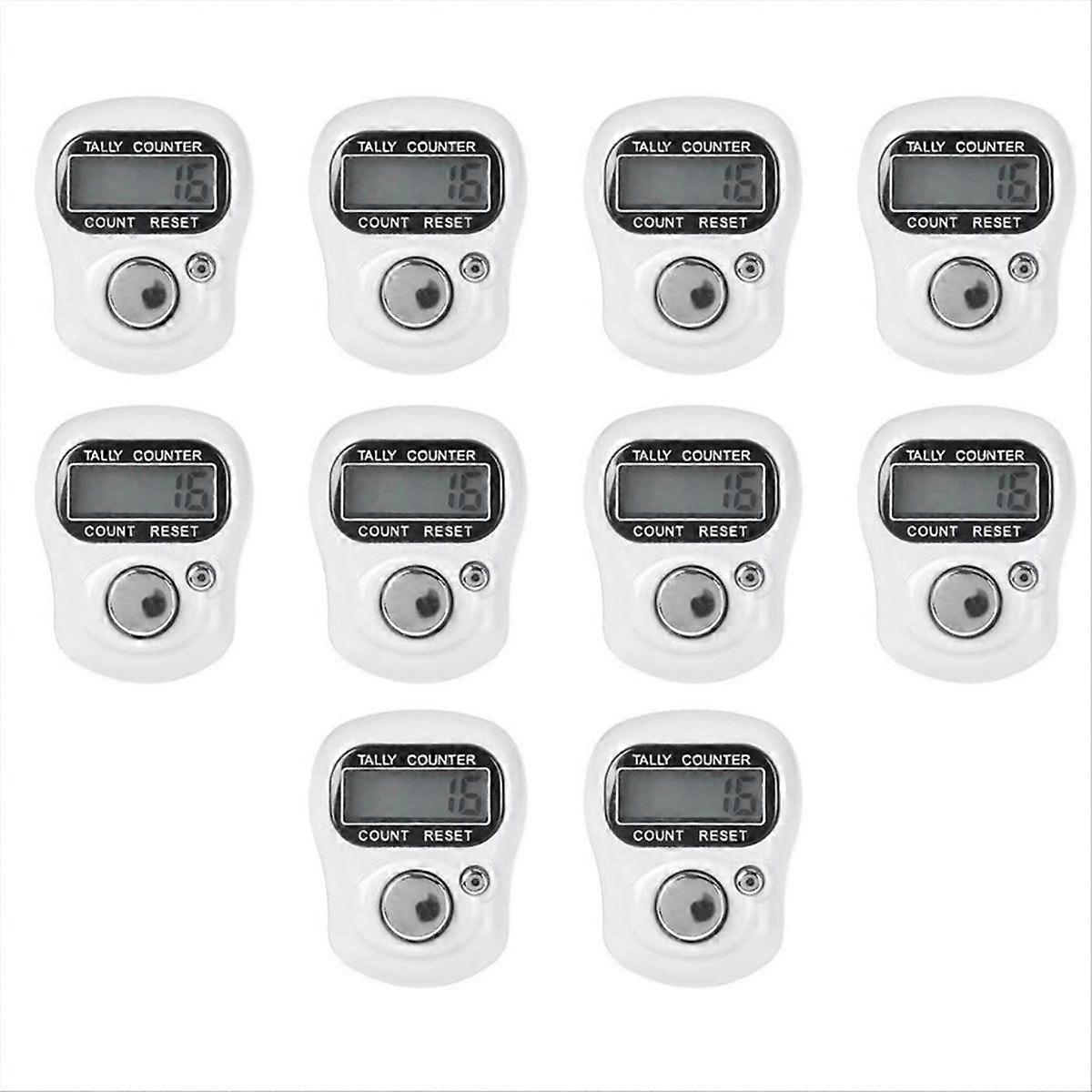 Kitchen Timer LED Finger Ring Counter Mini Quick Response Adjustable Circle LCD Display Counter