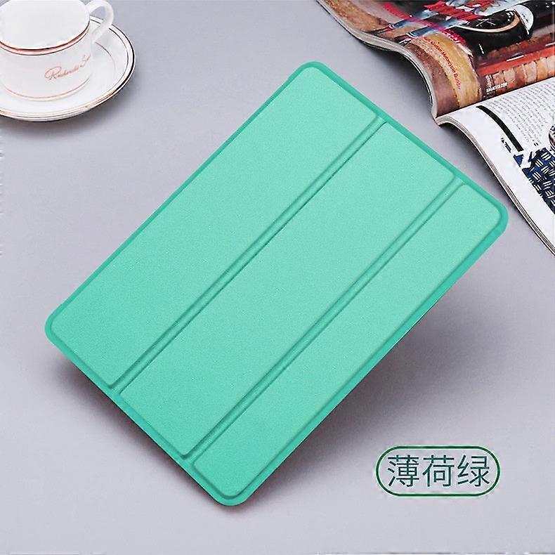 Stylish Case For Ipad Mini 7/mini 6 Mint Green Silicone Full Soft