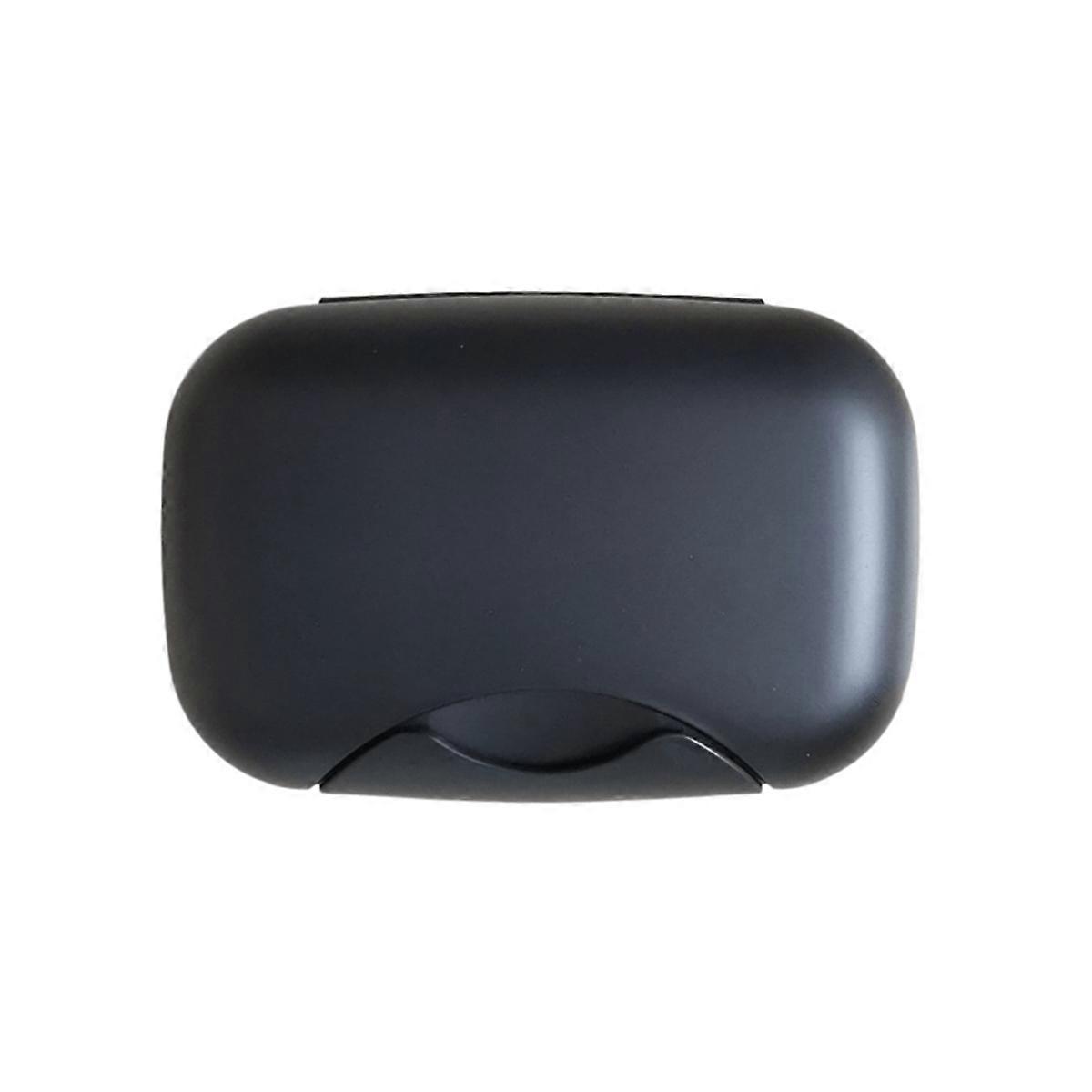 Bo?te �� savon de voyage Portable, noir/blanc, ��tanche, anti-fuite, ��l��gante, compacte, facile �� transporter, rangement pour salle de bain, n