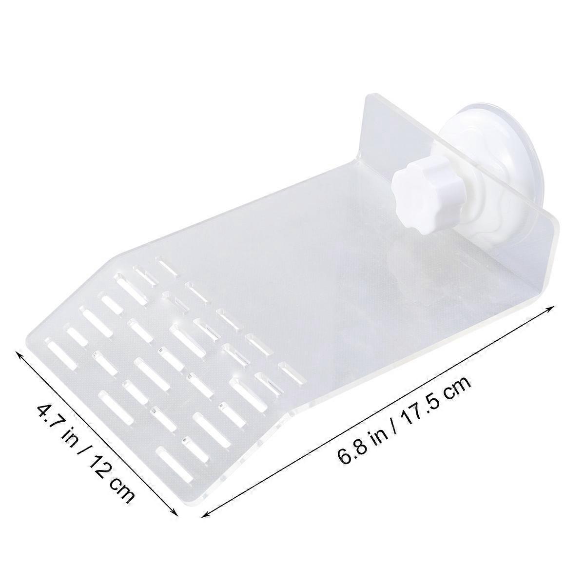 Floating Turtle Pier Acrylic Platform with Suction Cups for Turtle Use