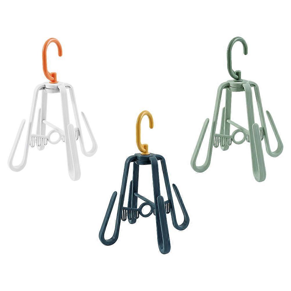 Plastic Shoe Racks Slippers Organizer for Drying Shoes 3Pcs Hooks