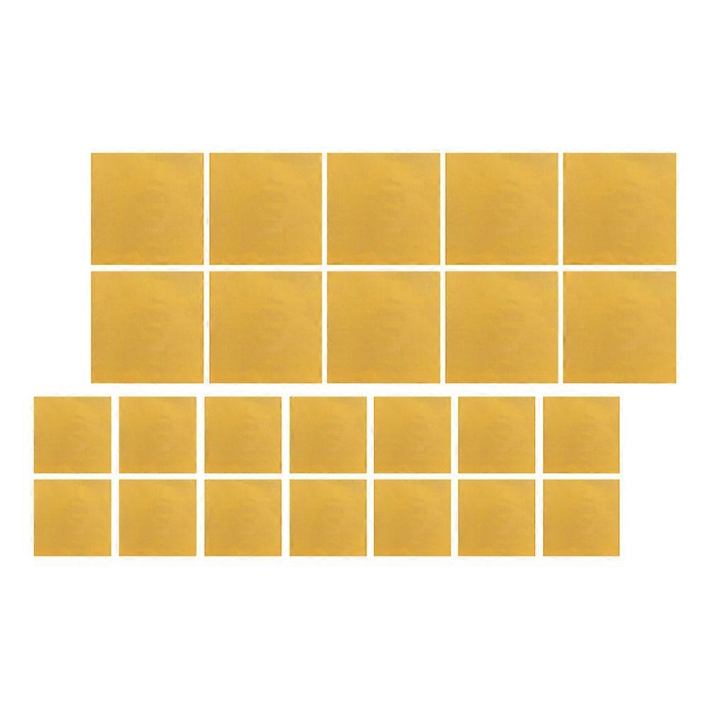 Golden Aluminum Foil Candy Wrapper for DIY Packaging 300 Sheets