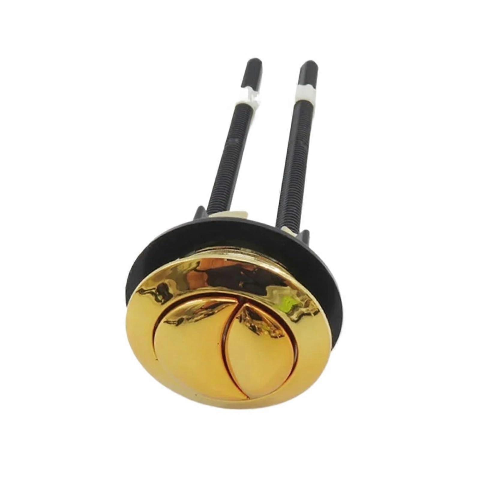 2 Pcs Dual Flush Toilet Push Button for Mechanical  Valve, Quick Install, Wide Compatibility Ref:1328