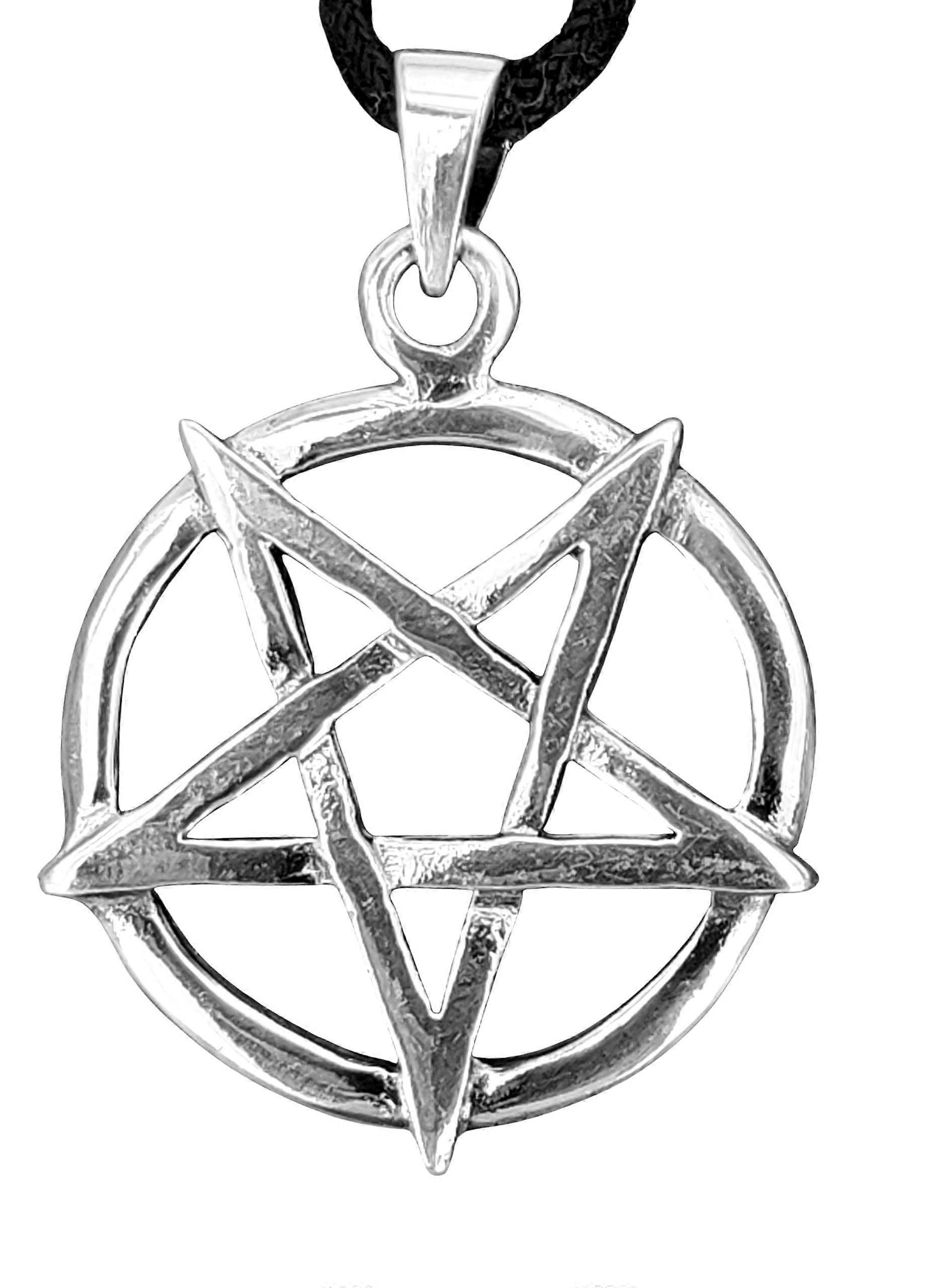 Pendentif 137 Pentagramme - Argent