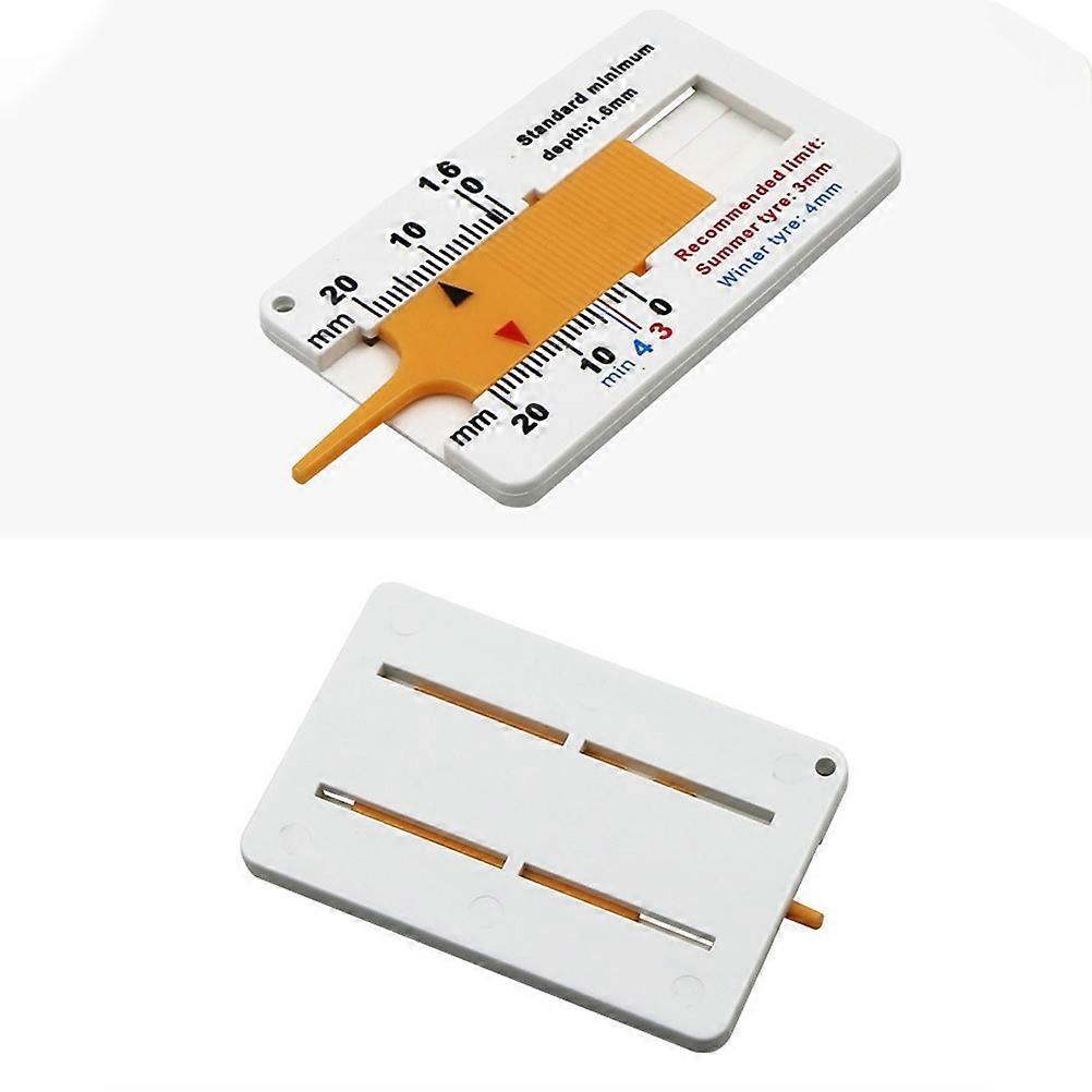 Tyre Tread Gauge Depth Tool for Car Use 8Pcs Assorted