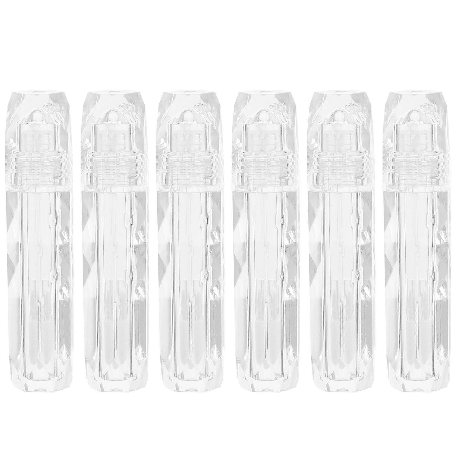 Transparente Lipgloss-Halter, 6 Stück