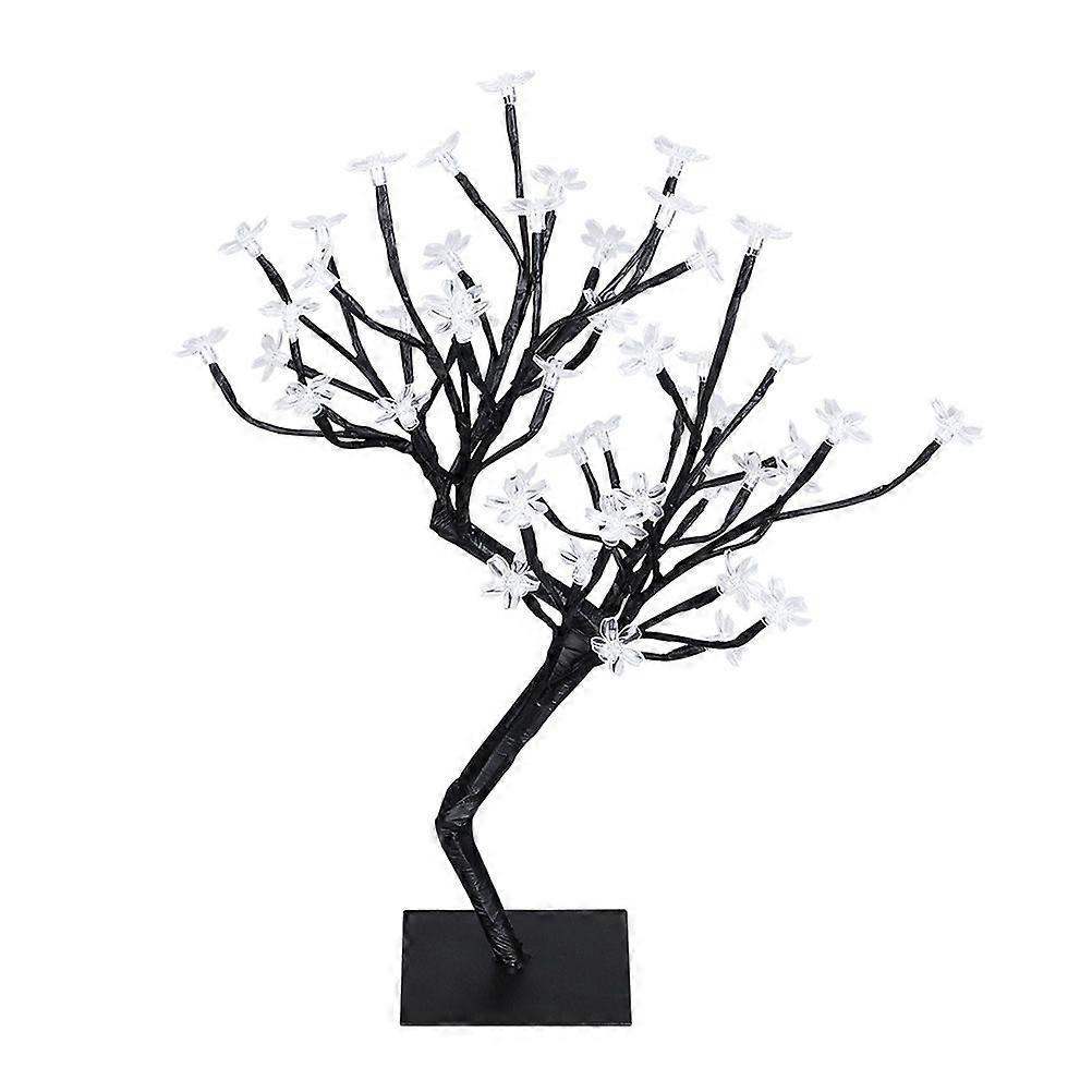 Indoor Led Light Romantic Cherry Tree Lamp USB Light (Black)