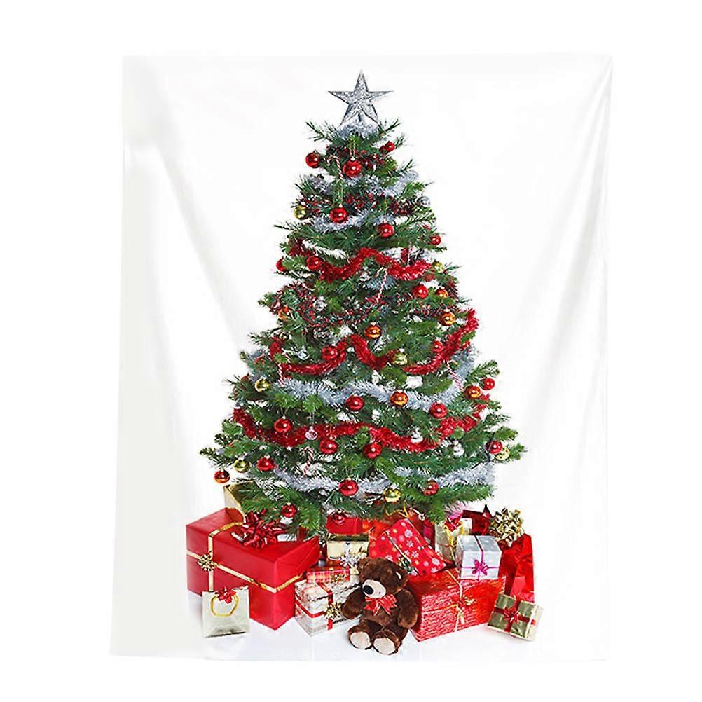 Wall Hanging Tapestry Christmas Cloth for Decoration 2Pcs Set