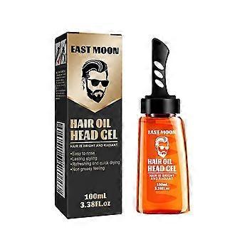 Men's Hair Wax Comb - Retro Oily Styling Tool for Long-Lasting, Moisturized Hair Shape