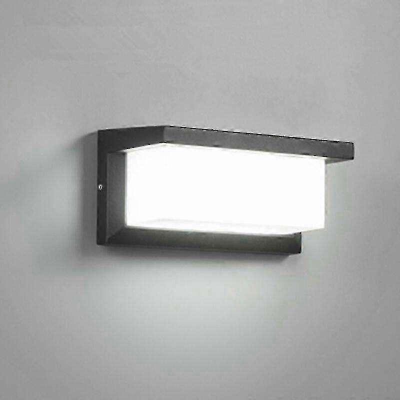 IP65 waterproof LED motion sensor light 12W outdoor square for balcony yard