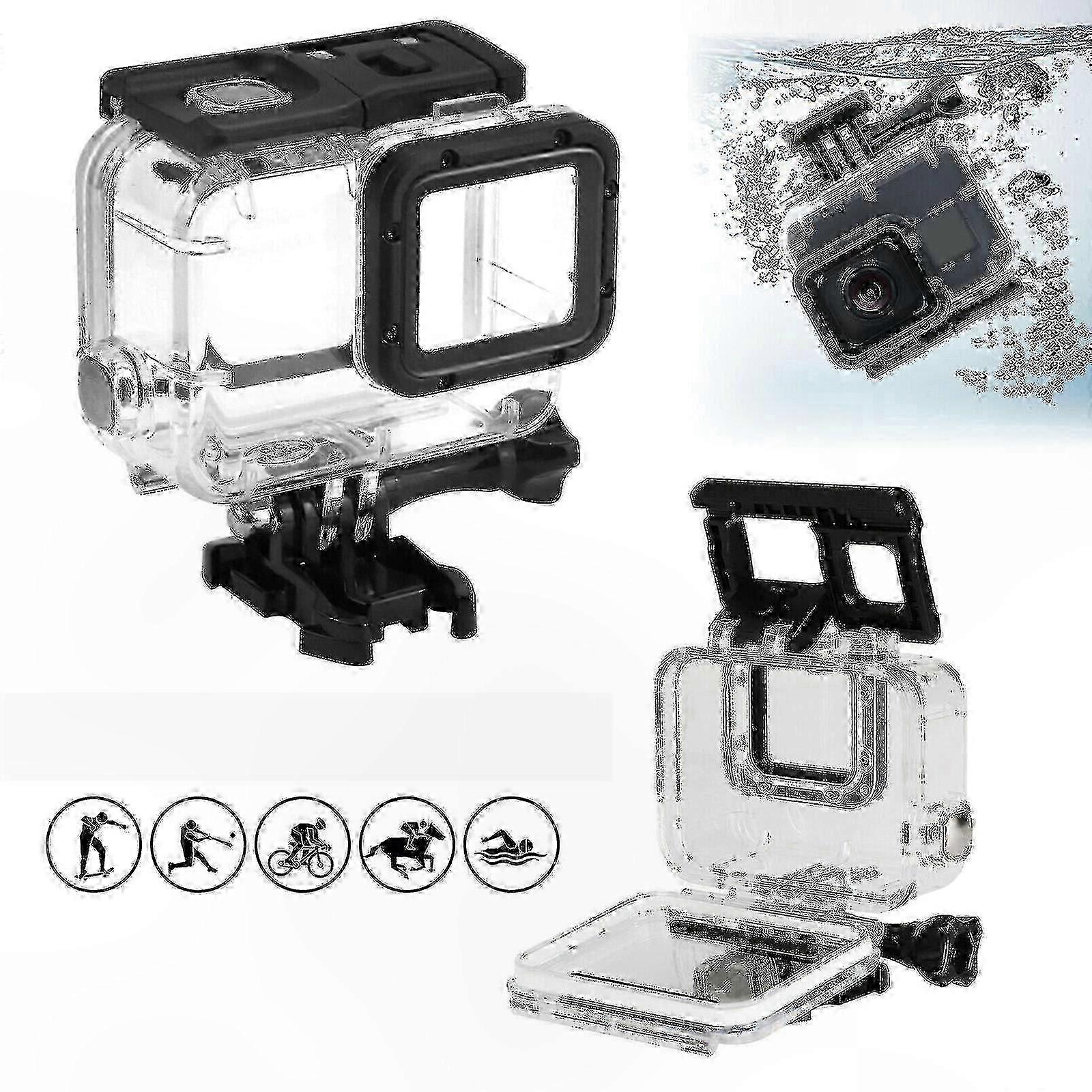 Waterproof Underwater Case for Action Cameras Hero 7/6/5