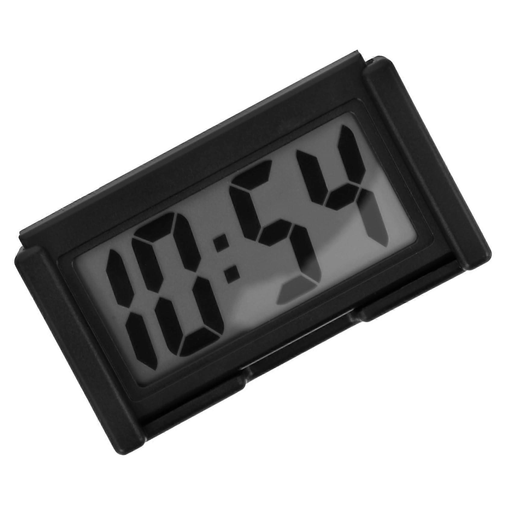 Car Dashboard Clock with Precise Time Display, Compact Digital Design for Car Interior and Home