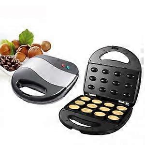 Mini Donut and Walnut Cookie Maker with DualSide Heating, Quick HeatUp, Easy Clean