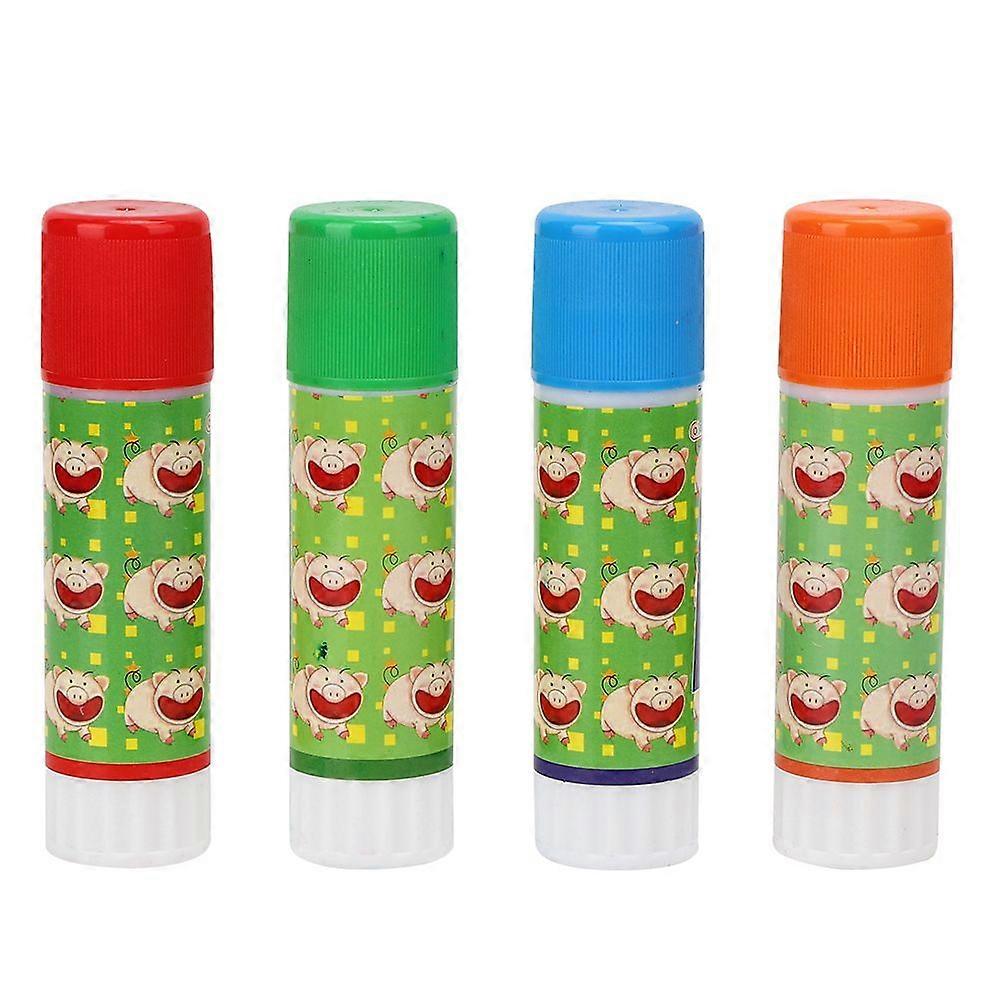 24 medium cattle marking crayons, red, green, blue, and orange